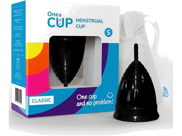 Менструальная чаша черная OneCUP Classic black