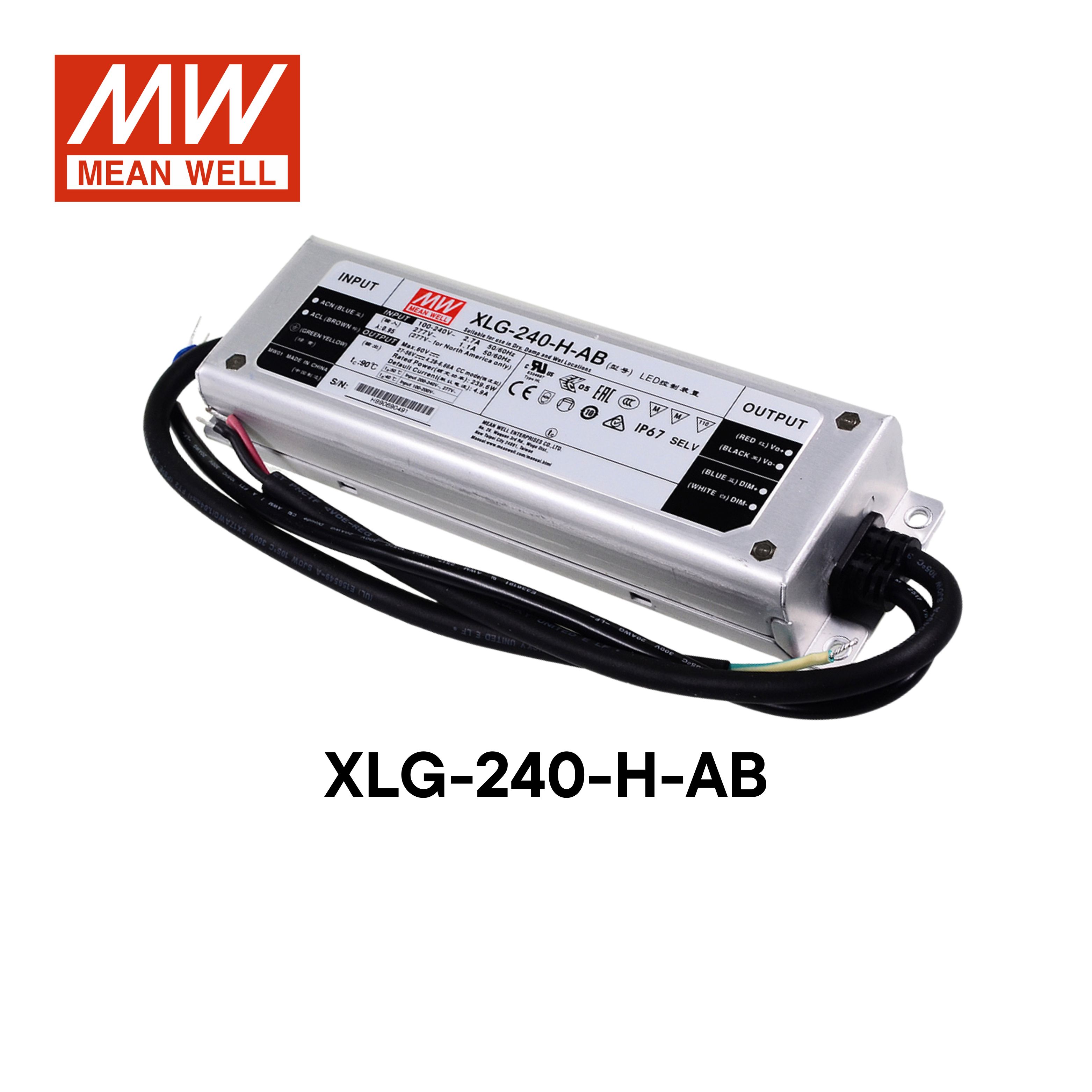 Блок питания для лед светильников MEAN WELL (Мин Велл) – купить на OZON ...