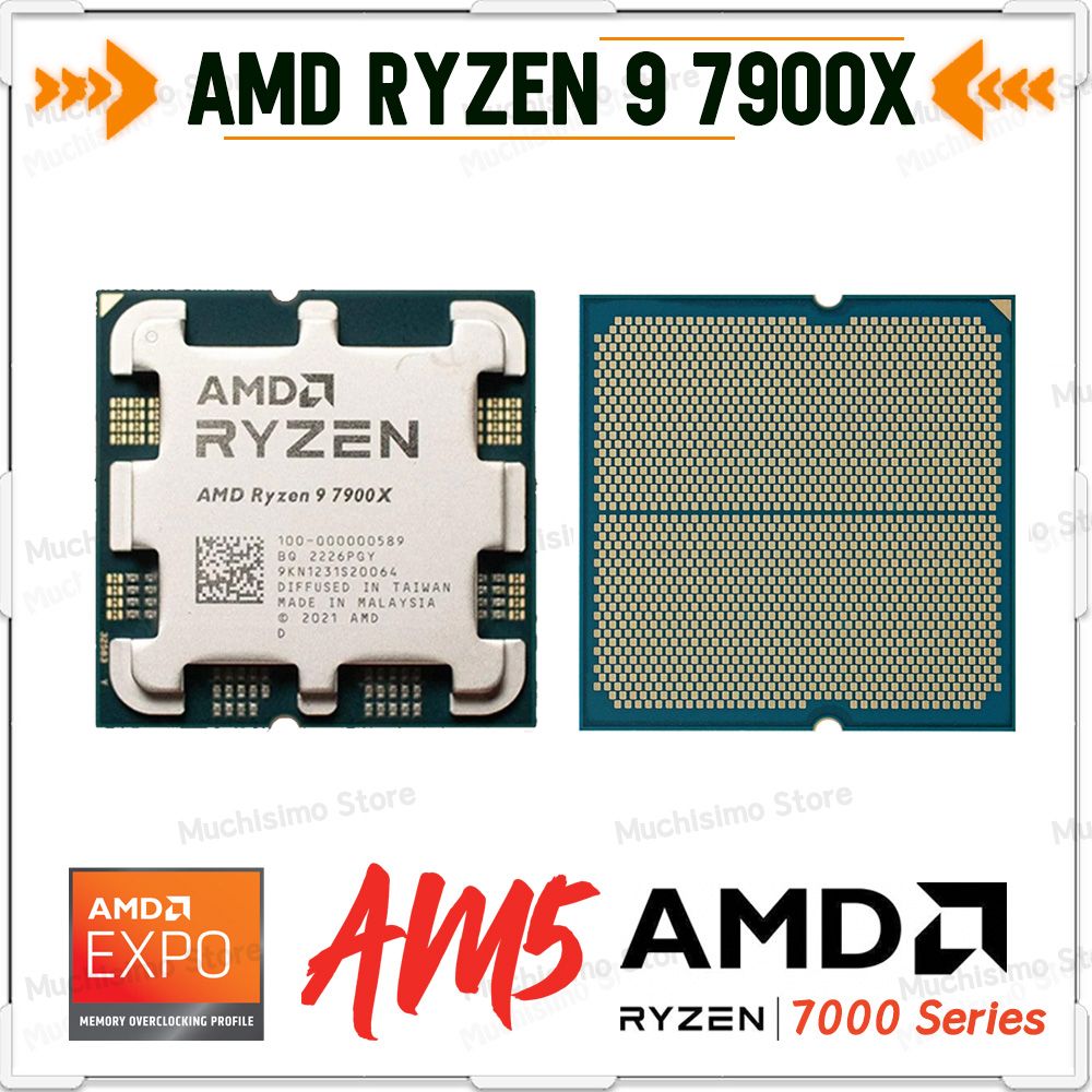 Ryzen 7900X – купить в интернет-магазине OZON по низкой цене