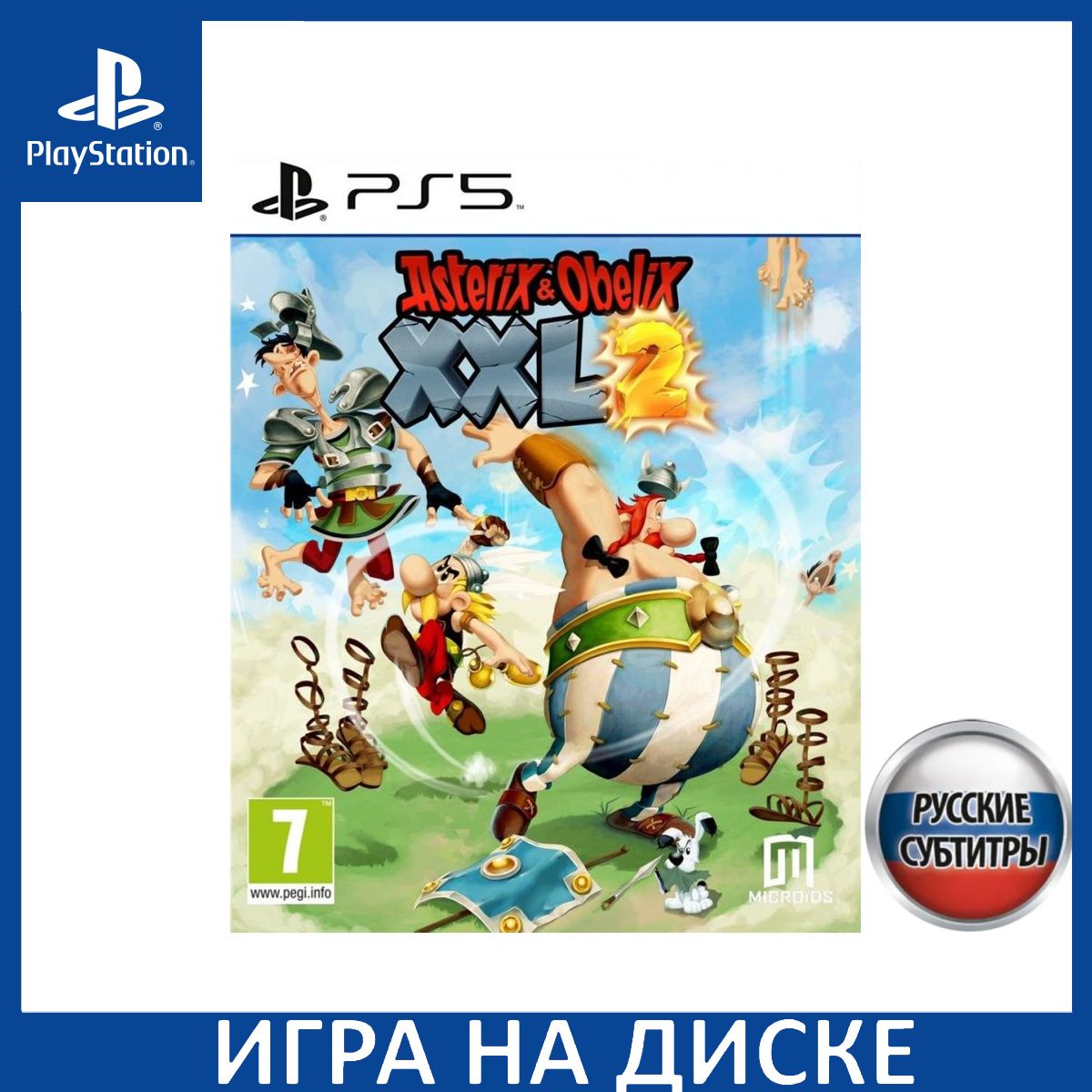 Игра Asterix and Obelix XXL 2 PS5 Русская Версия Диск на PlayStation 5