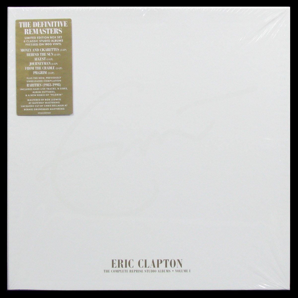 LP Eric Clapton Complete Reprise Studio Albums Volume I 12LP Box Set 332496