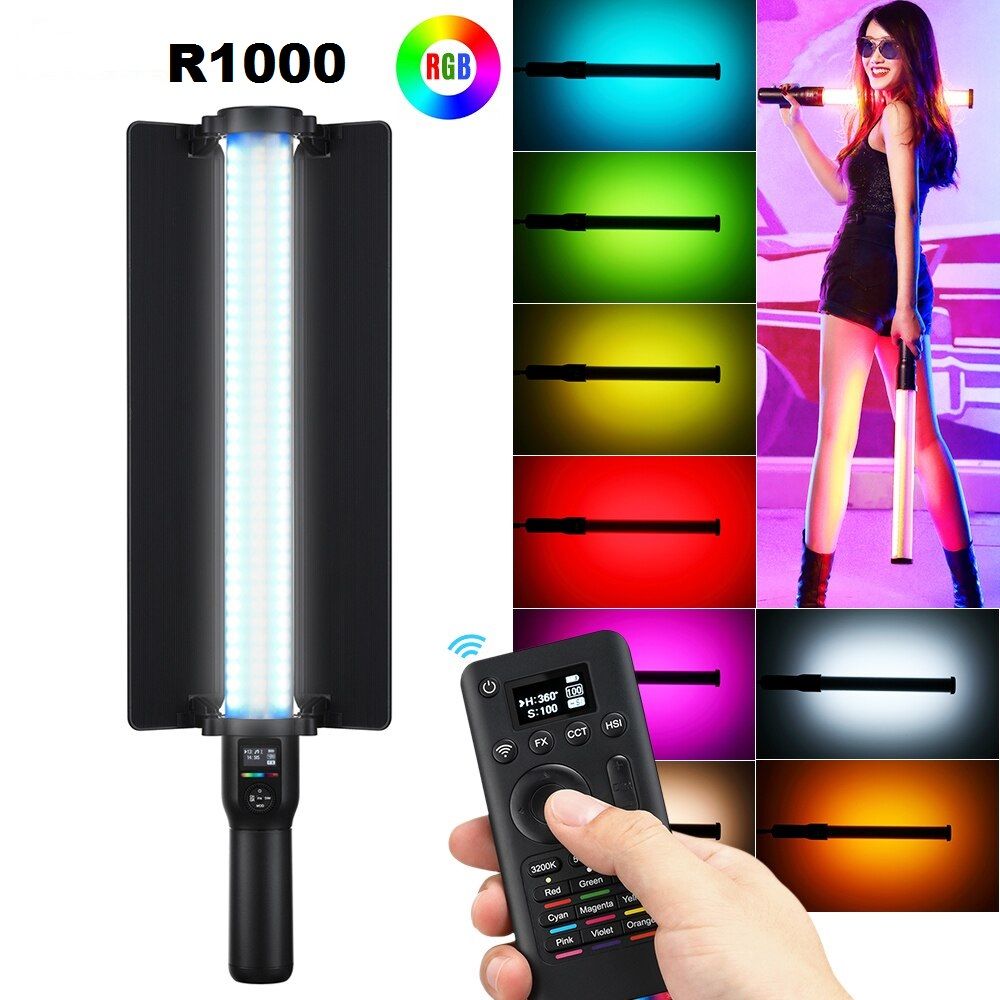 LED Лампа Осветитель светодиодный RGB Light Stick Световой меч