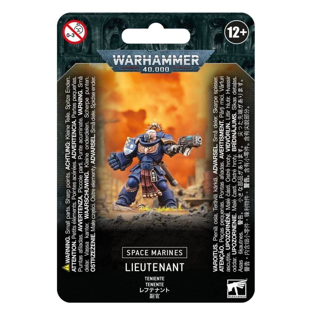 Миниатюры Warhammer 40000: Space Marines - Lieutenant