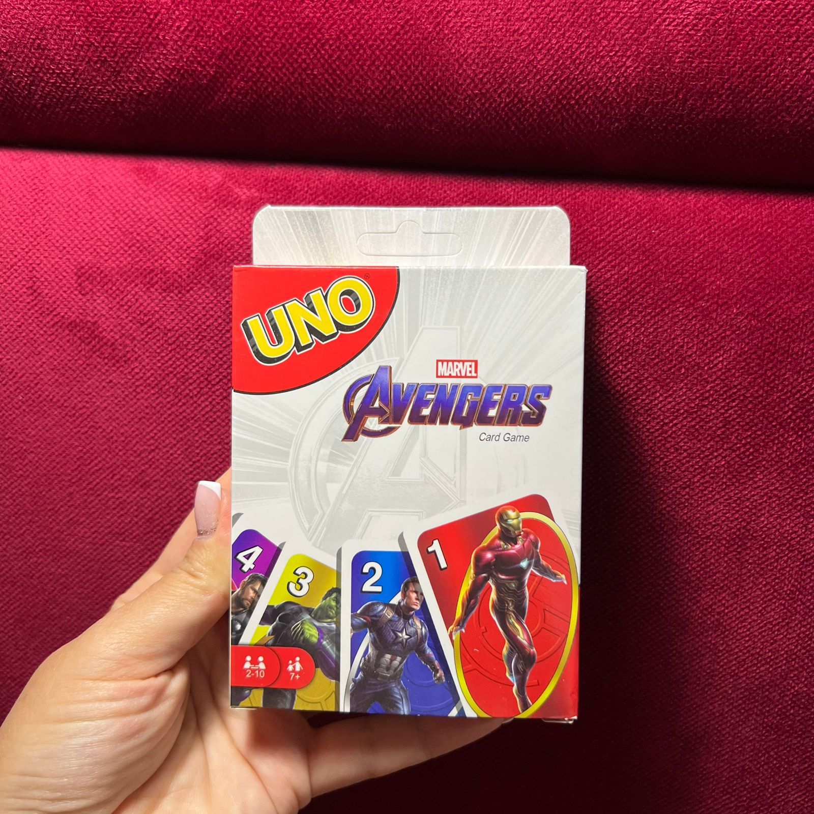 Увлекательная настольная игра UNO MARVEL 108 карт, развивающая карточная  игра UNO для компании, для семьи, в дорогу, для детей и взрослых