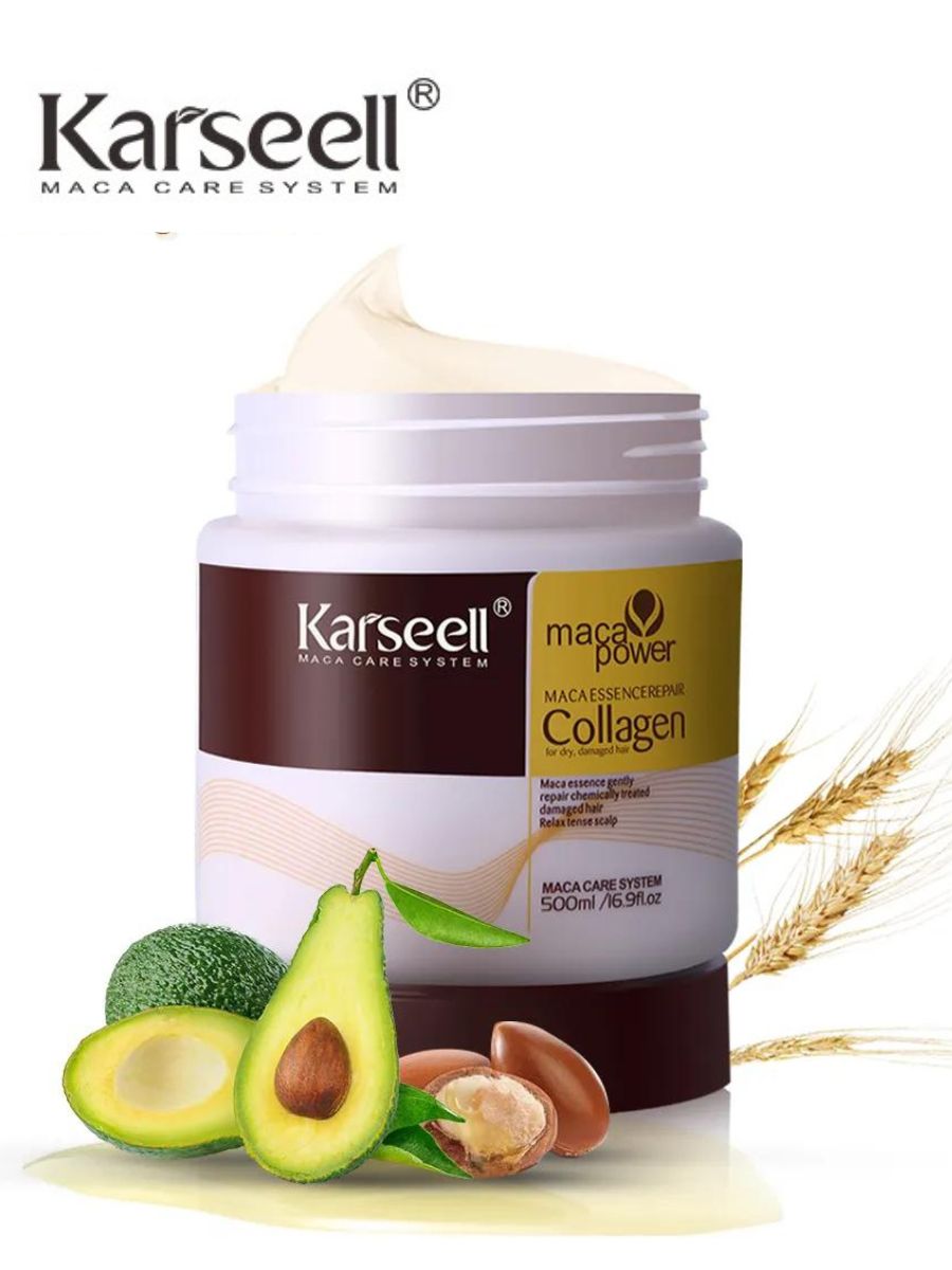 Karseell Collagen для волос. Karseell маска для волос. Collagen maca Power для волос Karseell. Karseell Collagen маска.