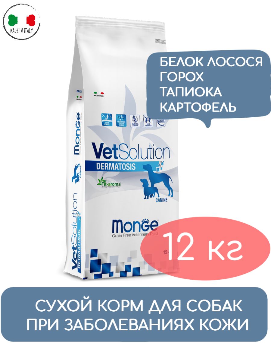 Сухой корм для собак monge vetsolution. Сухой корм для собак monge vetsolution