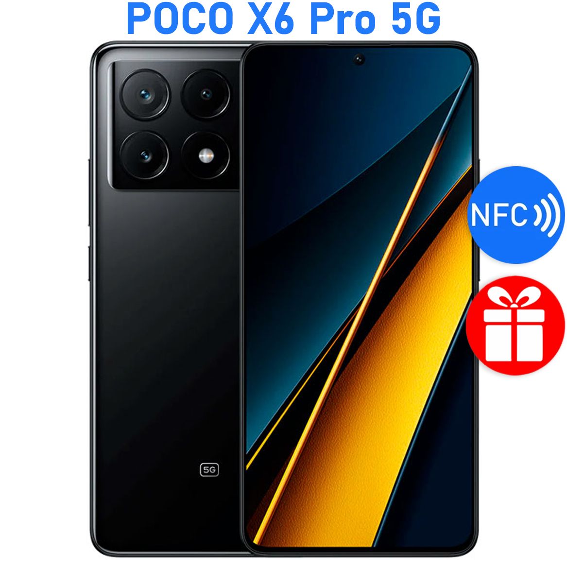 Смартфон Poco X6 Pro 5G - купить по выгодной цене в интернет-магазине OZON  (1394072807)