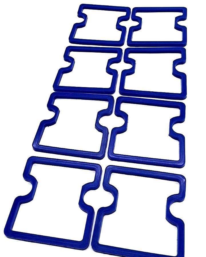 Прокладка клапанной крышки для а/м КАМАЗ Евро (комплект из 8 шт.), силикон арт. 7406-1003270-01