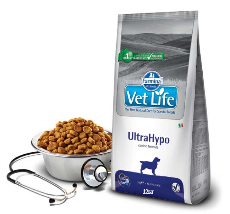 Корм vet life ultrahypo