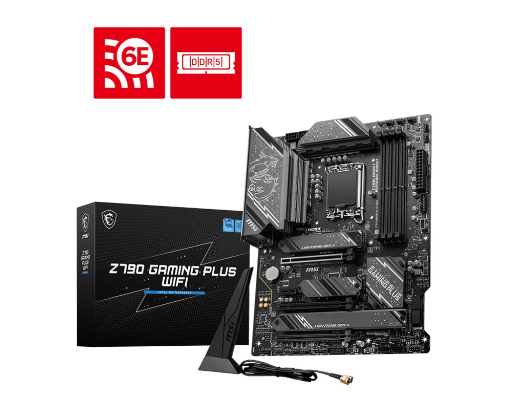 MSI Материнская плата Z790 GAMING PLUS WIFI DDR5