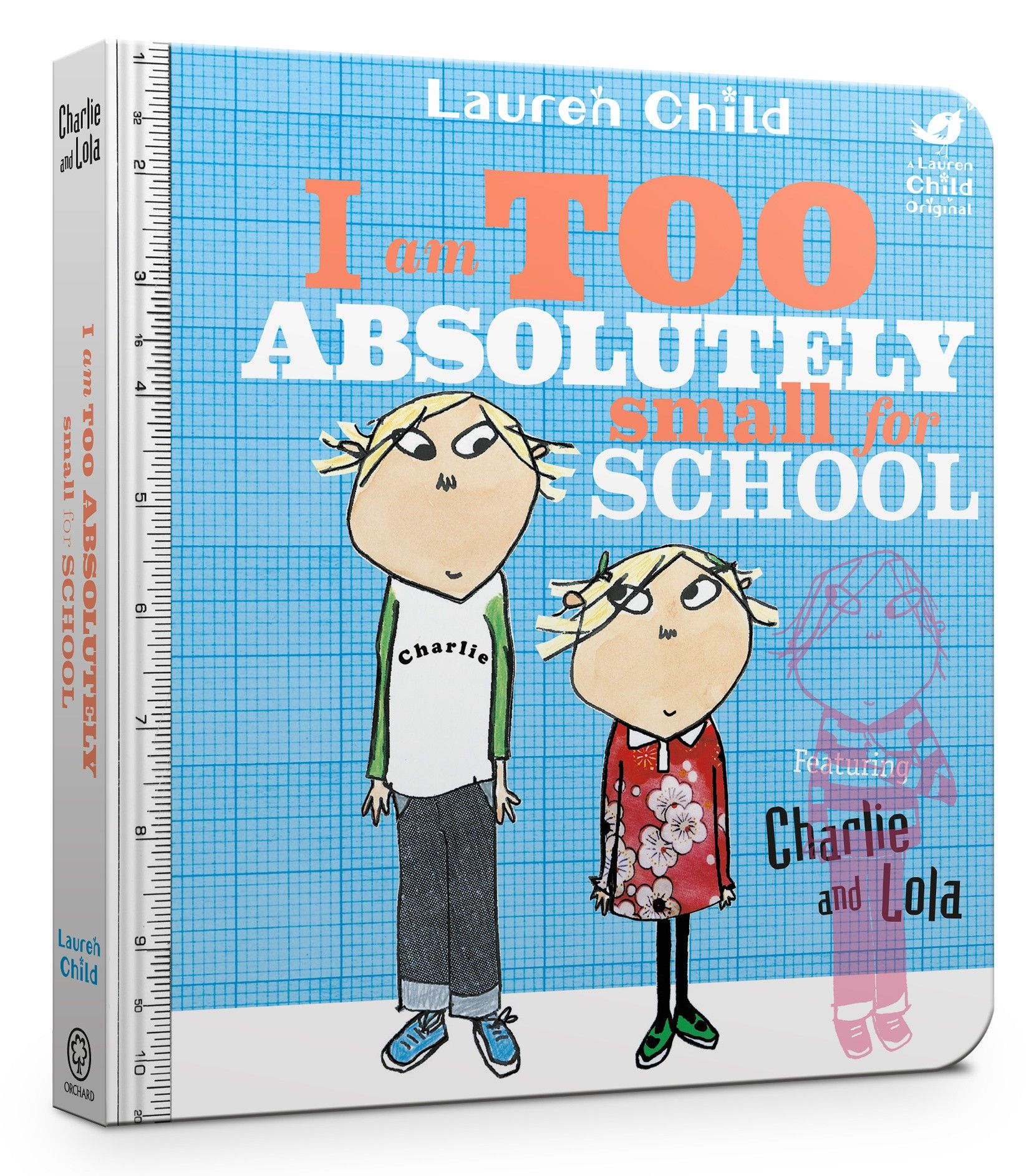 I Am Too Absolutely Small For School / Книга на Английском | Child Lauren