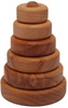 Пирамидка Круг из Натурального дерева - изображение