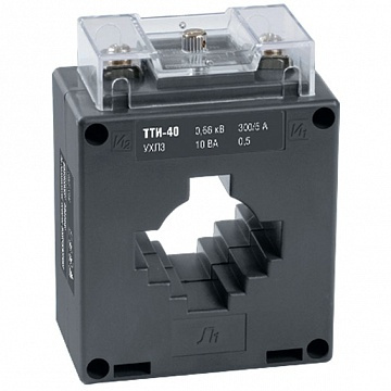 Трансформатор тока  ТТИ 400/5А 5ВА, кл.т. 0,5 код.  ITT30-2-05-0400 IEK #1