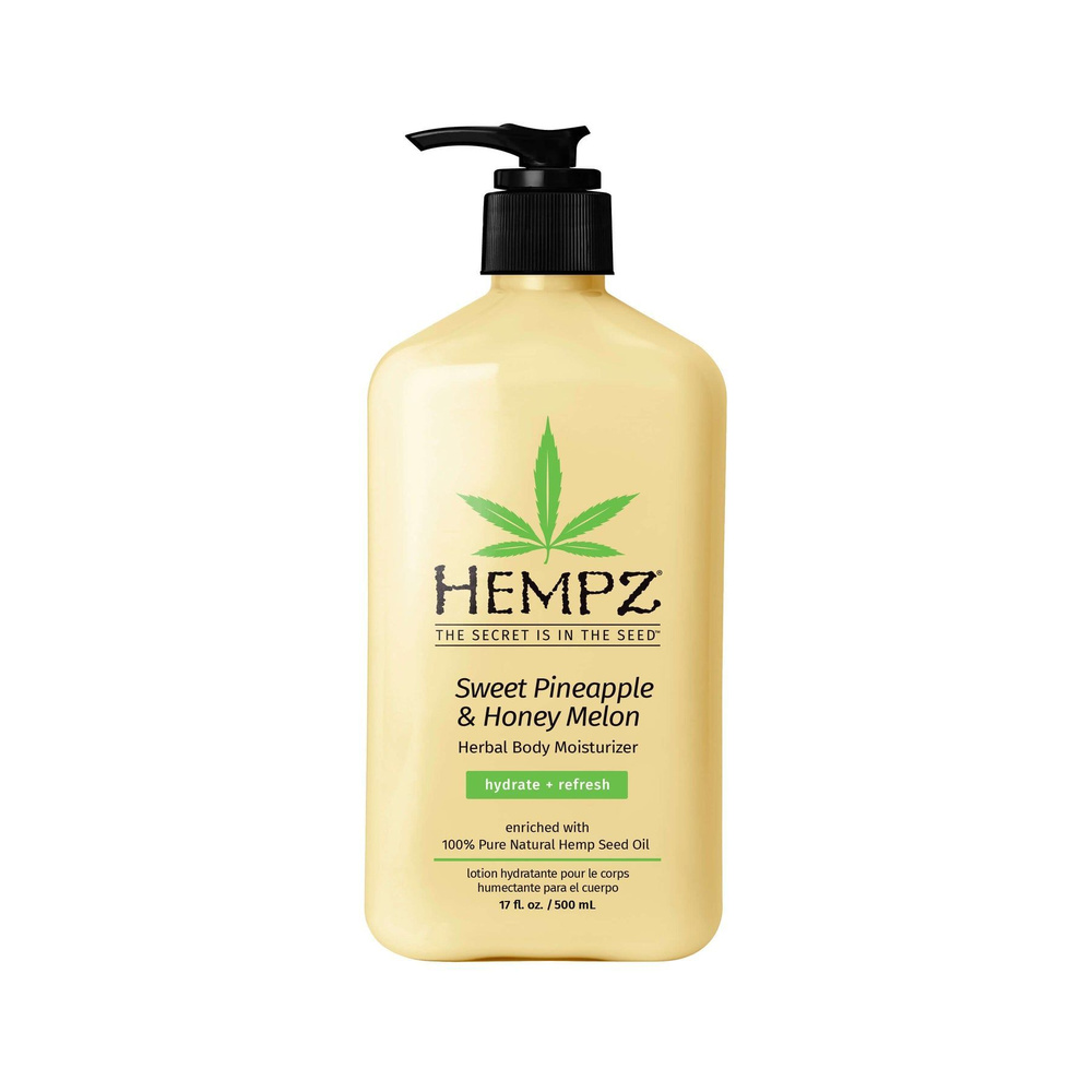 Hempz Молочко для тела увлажняющее Ананас&Медовая Дыня Sweet Pineapple&Honey Melon Herbal Moisturize, #1