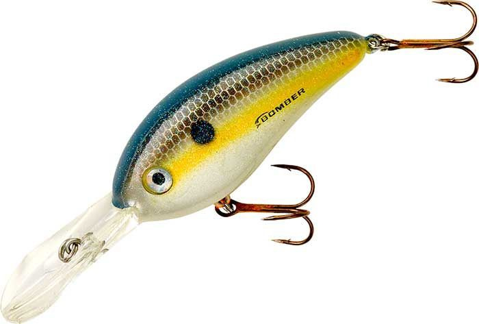 Воблер PRADCO Bomber Fat Free Shad Jr Foxy Shad #1