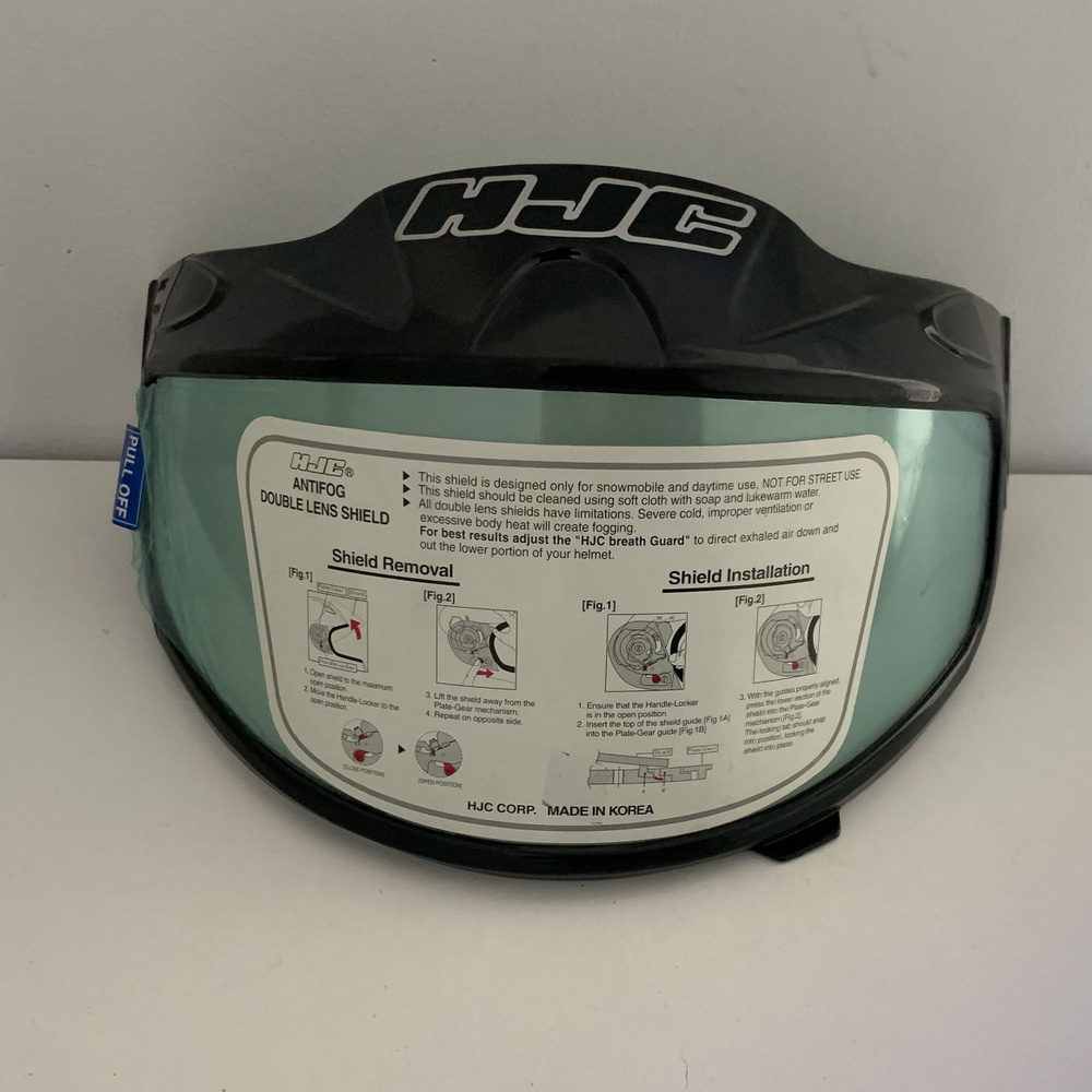 Стекло HJC зимнее HJ-07 двойное для шлема CL-14 #1
