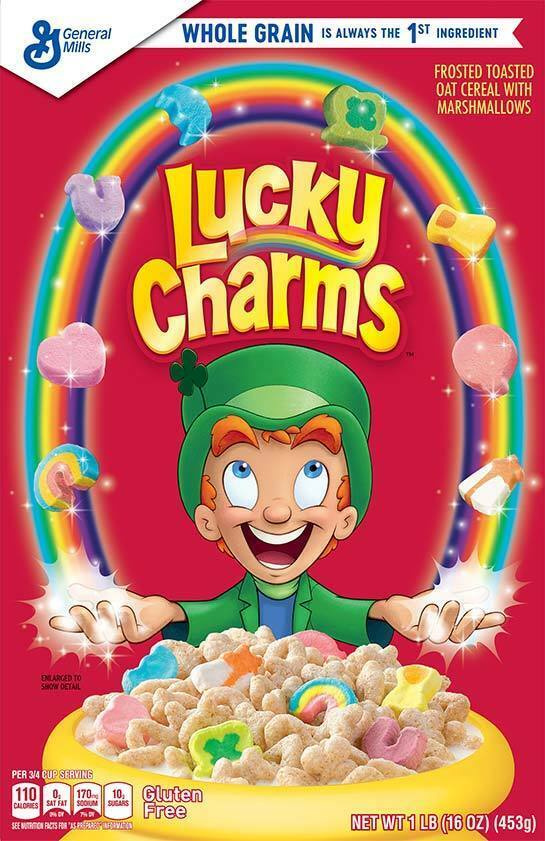 Хлопья с маршмеллоу Lucky Charms Classic 297 гр. — купить в интернет ...