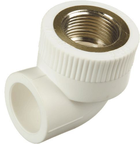 Уголок полипропиленовый комбинированный 25*3/4\"резьба внутренняя, Кросс ...