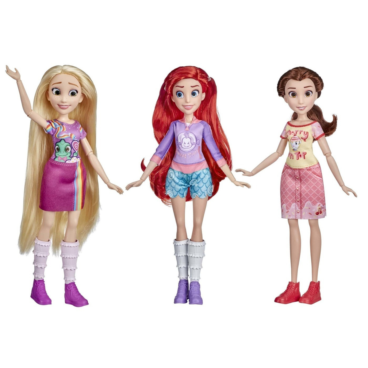 Набор кукол Hasbro Рапунцель, Ариэль, Бель Ральф против интернета ...