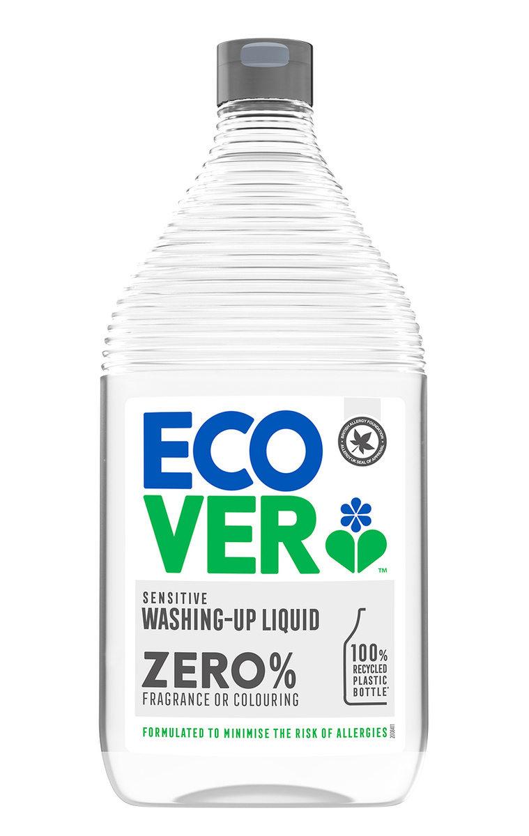 Экологическая жидкость для мытья посуды Гипоаллергенная Без запаха ZERO Ecover 450 мл  #1