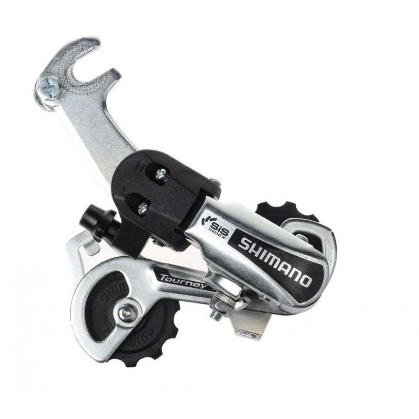 Переключатель задний SHIMANO, Tourney, 6 ск., под ось, SS, 65мм ...