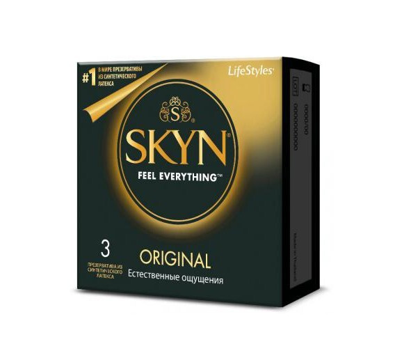 Презервативы SKYN Original классические, 3 шт. — купить в интернет ...