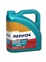 Моторное масло Repsol ELITE COSMOS F FUEL ECONOMY SL/CF 5W-30 Синтетическое 4 л. Спонсорские товары
