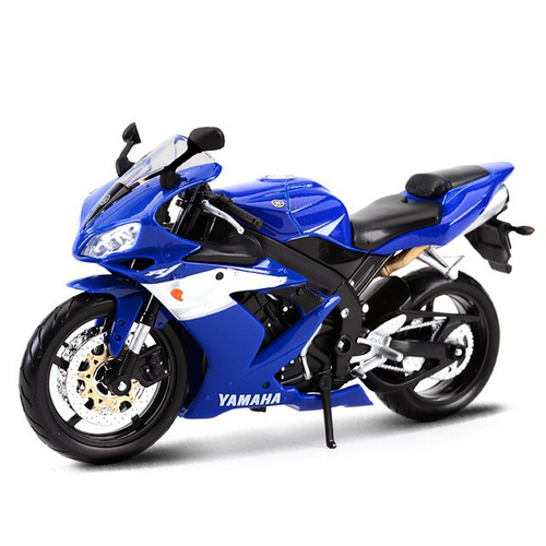 Yamaha YZF-R1 мотоцикл глубокий синий 1/18 масштаб литье от Maisto 31300/YAM eBa