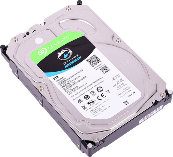 6 ТБ Внутренний жесткий диск Seagate SkyHawk (ST6000VX001) - купить по ...