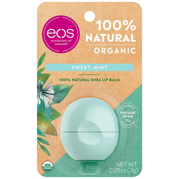 EOS Бальзам для губ Сладкая Мята, LIP BALM SWEET MINT - купить с ...