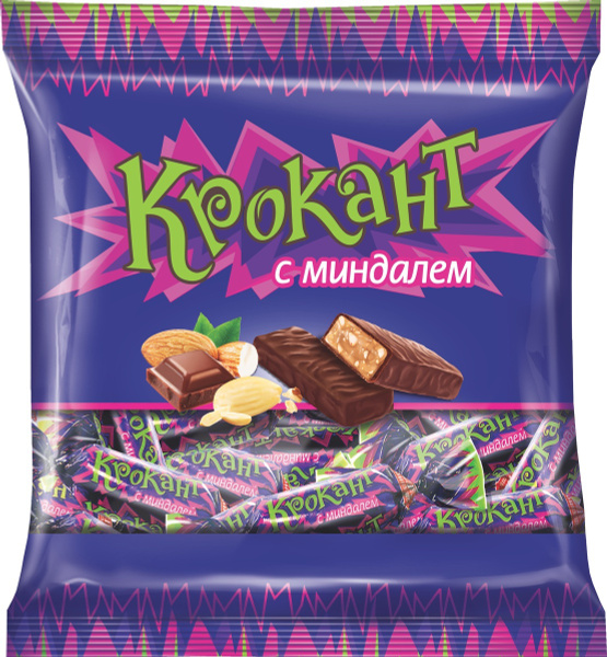 Конфеты шоколадные Крокант, с миндалем, 180 г - купить с доставкой по ...