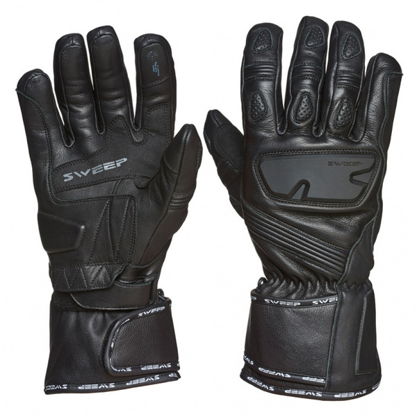 Sweep Перчатки кожаные GT TOURING 2 WP black S - купить по выгодной ...
