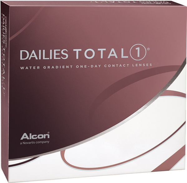 Alcon Контактные линзы Dailies Total 1, 90 шт., -3.25 / 8.5/ 1 день ...