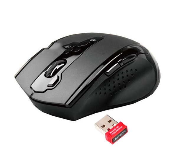Мышь беспроводная A4Tech G10-810F_2523 озон G10-810F, черный - купить ...