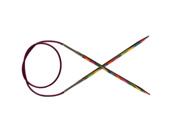 Спицы для вязания Knit Pro Symfonie круговые деревянные 80см - 7,0мм ...