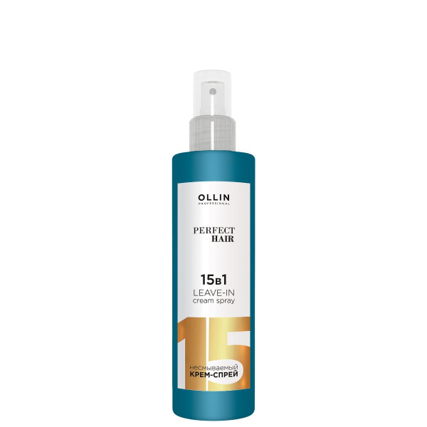 OLLIN PROFESSIONAL Спрей для волос 15 в 1 профессиональный с кератином ...