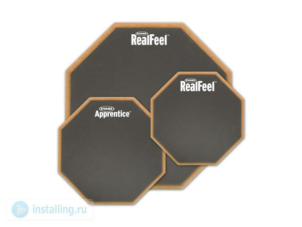 Evans Real Feel 7 Apprentice Drum Practice Pad ARF7GM