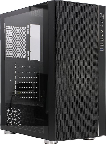 Корпус Miditower Ginzzu CL180 ATX без БП - купить с доставкой по ...