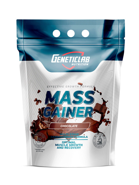 Гейнер Geneticlab Nutrition Mass Gainer, шоколад, 3 кг - купить с ...