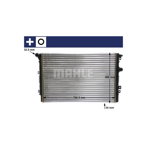 Радиатор охлаждения MAHLE CR2032000S - MAHLE арт. CR2032000S - купить ...