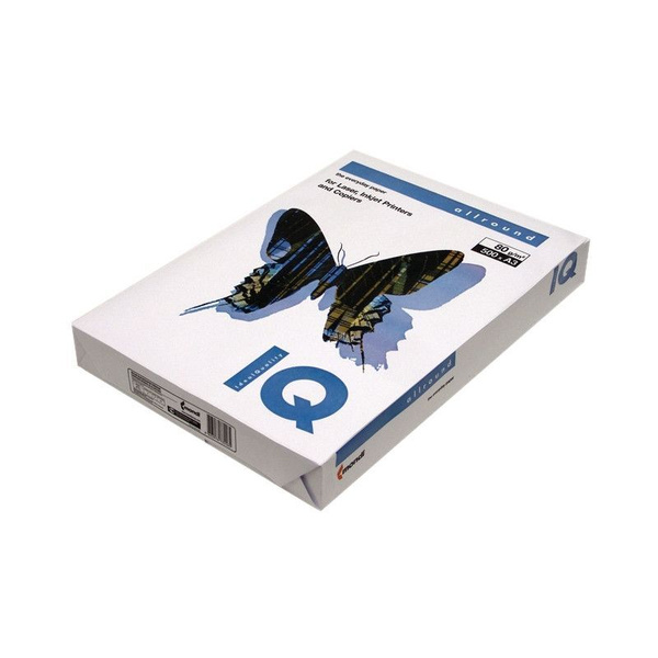 Бумага для офисной техники IQ Allround (А3, 80 г/кв.м, белизна 162% CIE ...