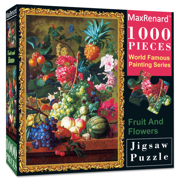 Головоломки для взрослых и детей MaxRenard Jigsaw Puzzle "Fruit And ...