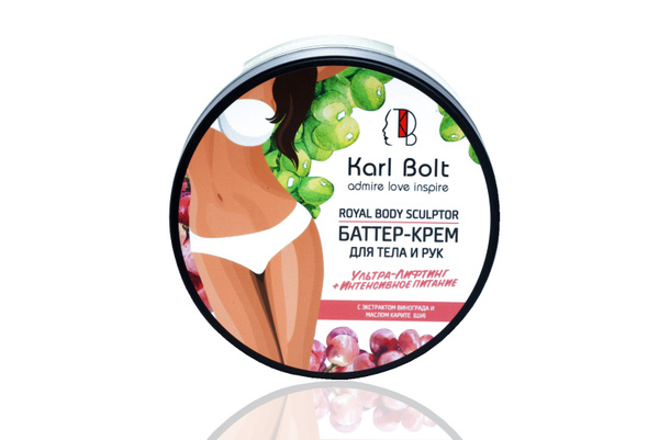 KARL BOLT Баттер-Крем ROYAL BODY SCULPTOR 200 мл - купить с доставкой ...