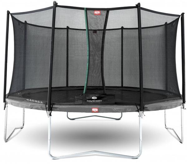 Батут каркасный BERG Батут Favorit Regular 430 Grey с сеткой Comfort и ...