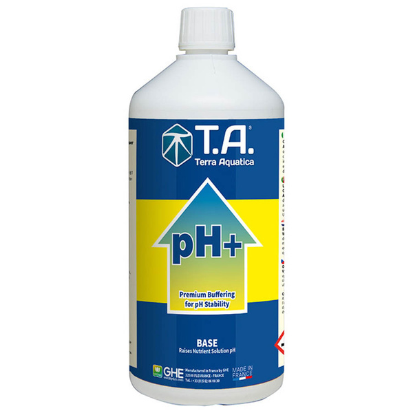 Регулятор кислотности, GHE pH Up, 1л, для повышения кислотности, (Terra ...