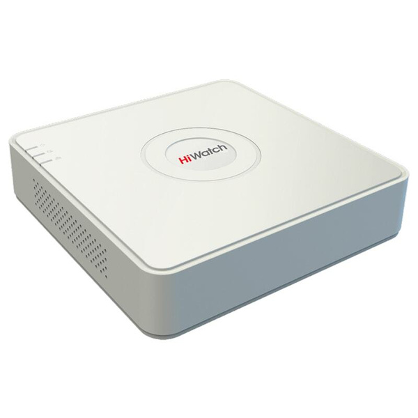 DS-H204QA(B) HiWatch 4-канальный гибридный HD-TVI регистратор c ...