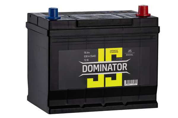 Аккумулятор автомобильный DOMINATOR DOMINATOR/Доминатор (JIS) 6CT-70 А ...