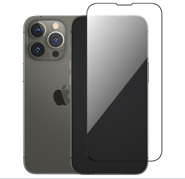 Защитное стекло 9D / 21D черное / полноэкранное для Apple iPhone 13 ...