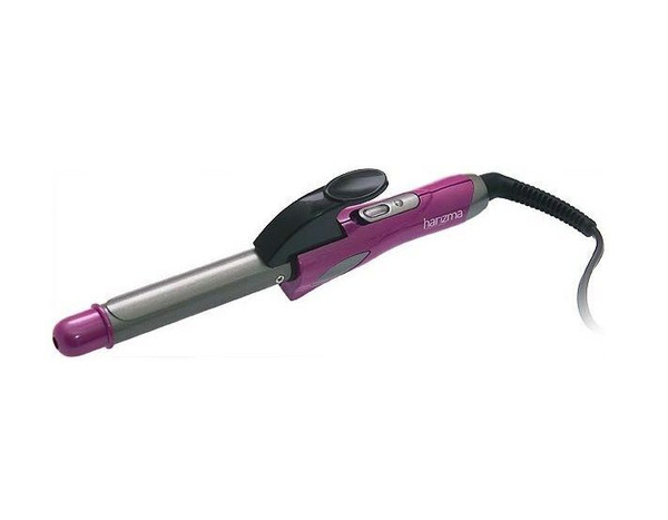 Harizma Плойка для волос / Mini Curl, 25 мм, фиолетовый, 30 Вт купить ...