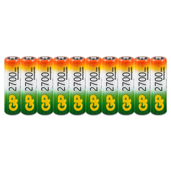 Аккумулятор GP 270AAHC AA NiMH 2700mAh (10шт) купить на OZON по низкой ...
